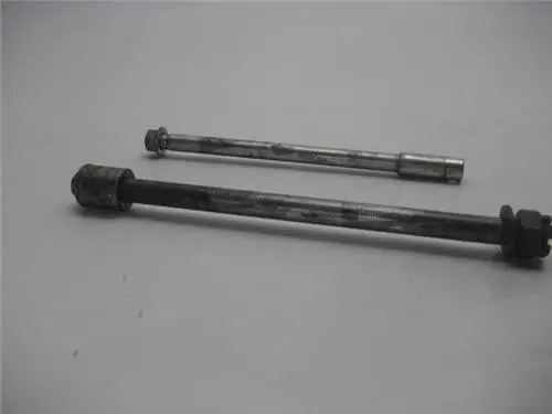 Wheel Axel 1985-2006 Kawasaki Vn750 Vulcan Vn 750 Front & Rear Axels Used K2698-27 (A11) 1