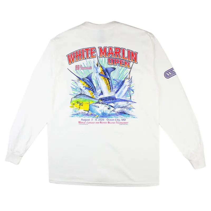 White Marlin Open 2026 Long Sleeve Shirt