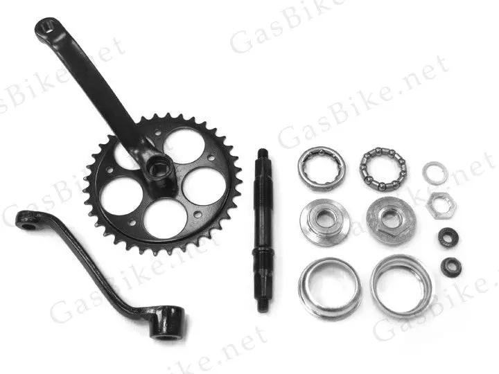 Wide Pedal Crank Kit - 2Pc 48Cc, 66Cc, 80Cc Gas Motorized Bicycle 1