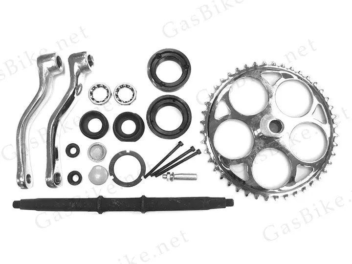 Wide Pedal Crank Kit With Conversion Bracket 1