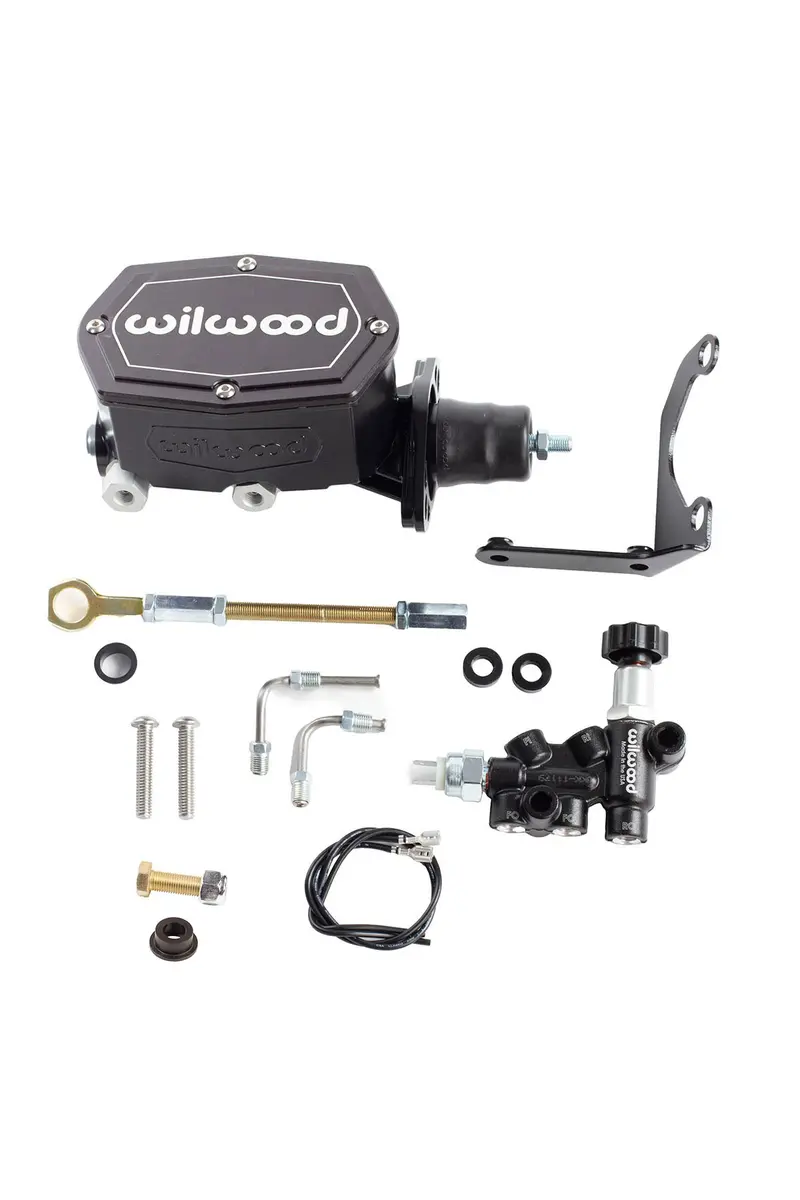 Wilwood Compact Tandem Master Cylinder For Ford F100 (Manual Brakes) 1