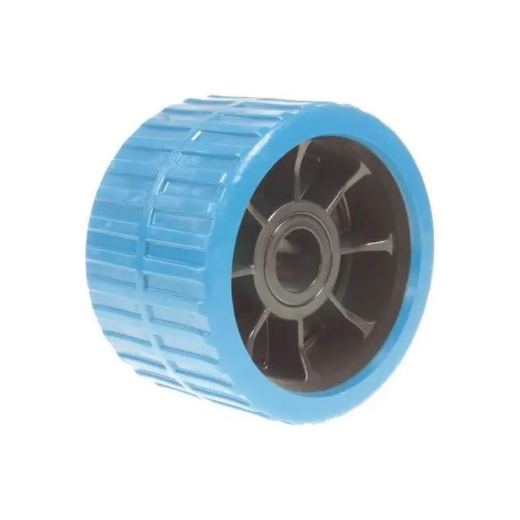 Wobble Ribbed Boat Trailer Roller 120Mm V 73Mm 27Mm Bore Diameter  Mp1712 1