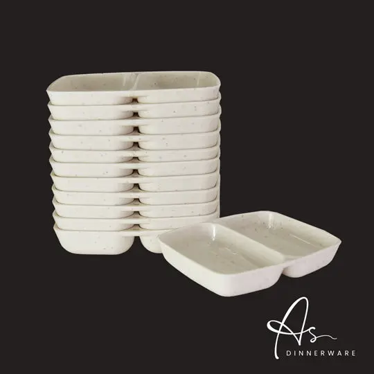 Yume 2 Section Sause Dish 12S (As1832-12) 1