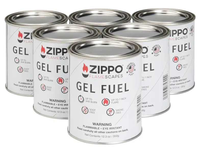 Zippo Flamescapes® Gel Fuel 350G (6 Pack, Xl) 1