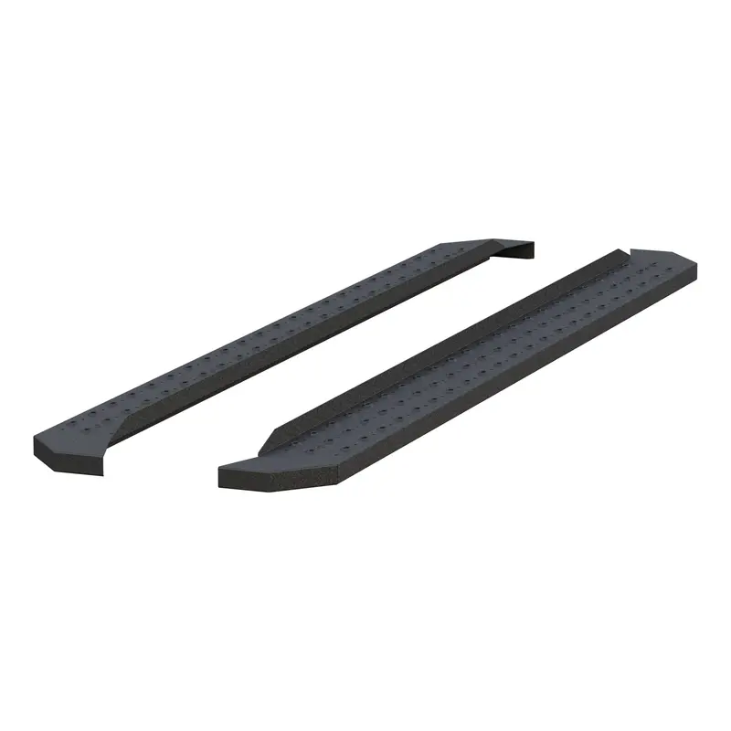 Aries C2891 Ridgestep Running Boards – 6.5" X 91", Black Steel, No-Bracket Design For Select Ford F-250 1