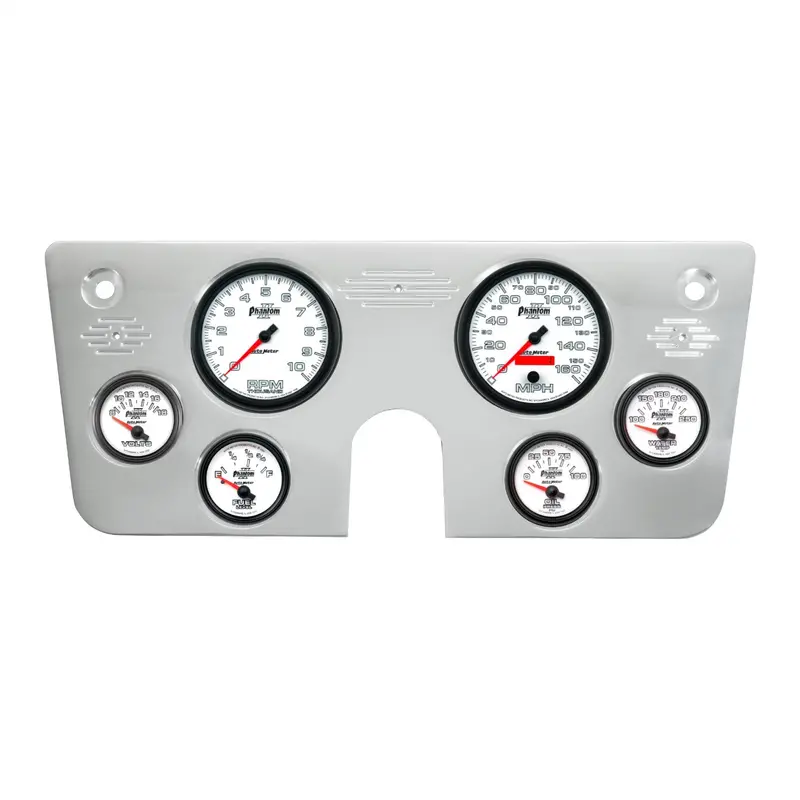 Autometer Phantom Ii Direct-Fit Dash Kit For 1967–1972 Chevrolet Trucks – Fits Two 5-Inch & Four 2-5/8-Inch Gauges 1