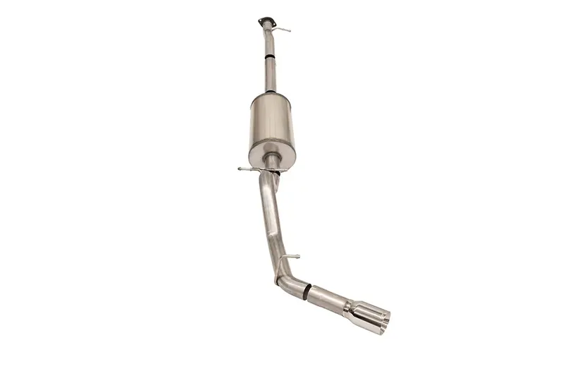 Corsa Performance Cat-Back Exhaust System – 3-Inch Single-Side Exit With 5-Inch Straight-Cut Tips 1