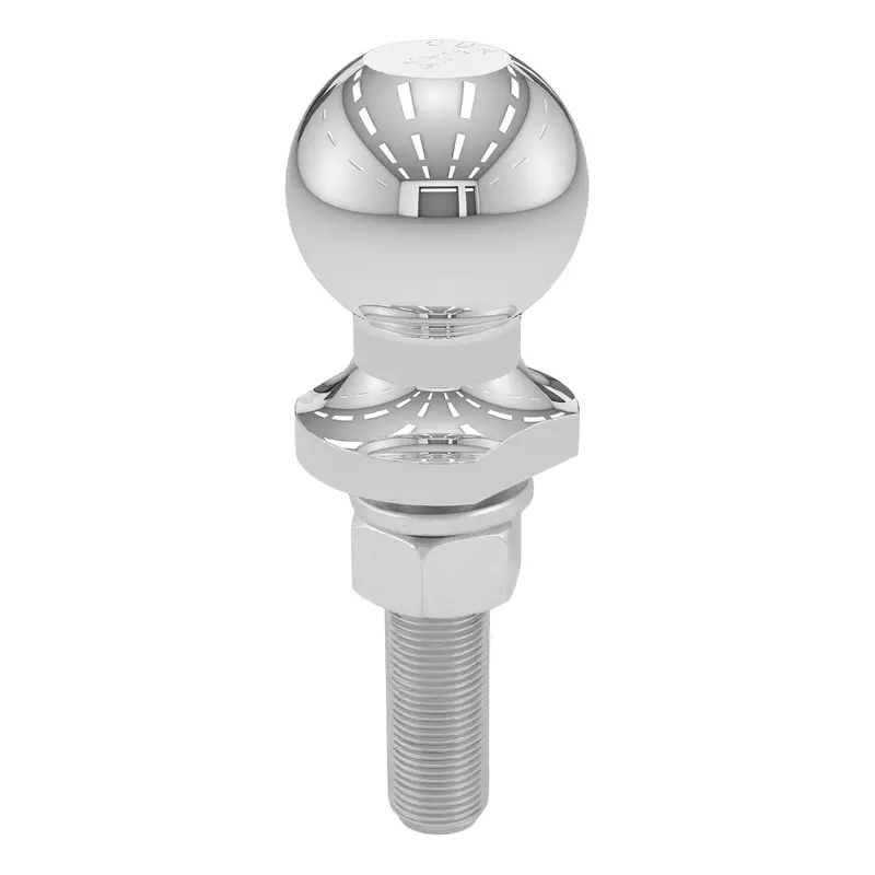 Curt 40073 Chrome 2-Inch Trailer Ball – 3/4-Inch X 3-Inch Shank, 3,500-Lb Capacity 1