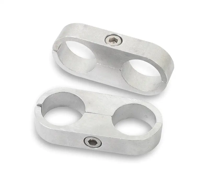 Earl’S Performance 167208Erl Polished Hose And Tubing Separator, 0.5-Inch Size, Pack Of 2 1