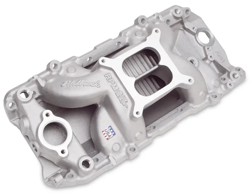 Edelbrock 7561 Rpm Air-Gap Dual-Plane Intake Manifold For Chevy Big-Block V8 (396–502) 1