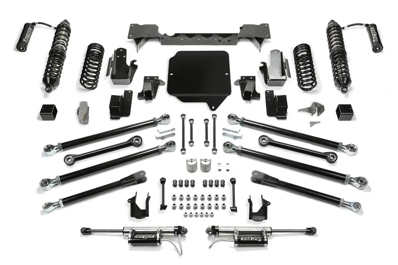 Fabtech K4149Dl Crawler Lift System With Dual-Level Suspension Shocks 1