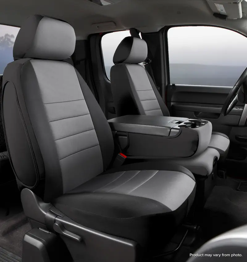 Fia-Approved Neo™ Neoprene Universal Seat Cover – Gray, All-Season Protection 1