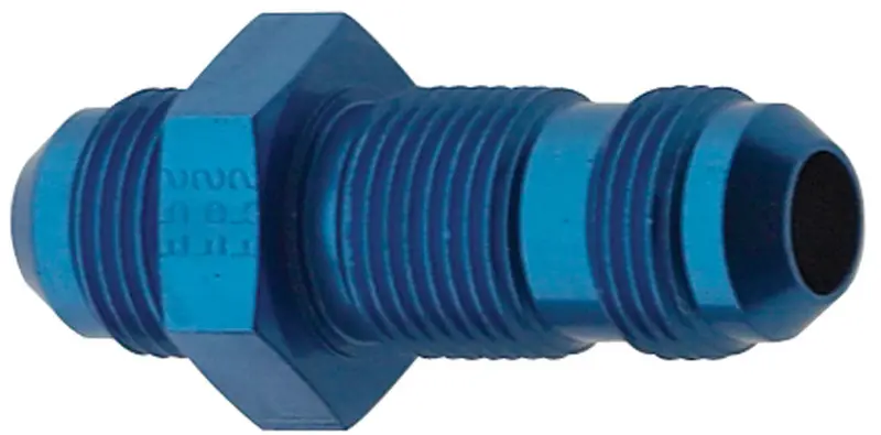 Fragola 483210 #10 An Bulkhead Fitting – Stainless Steel, Straight Pass-Through Design 1