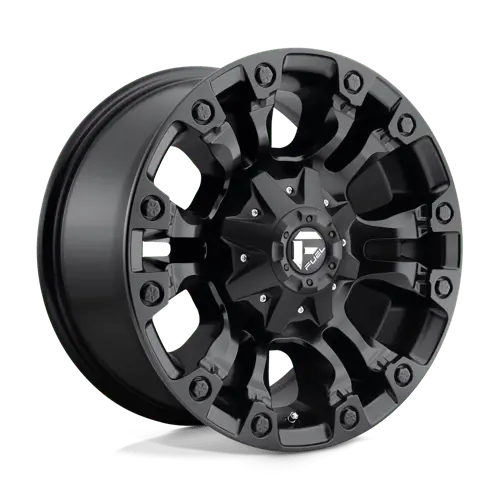 Fuel D56017002647 17X10 Matte Black Off-Road Wheel – 5X4.5/5.0 Bolt Pattern 1