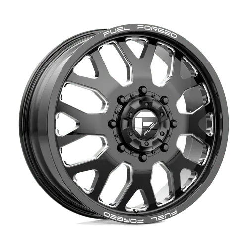 Fuel Mono De19248293 24X8.25 Inch Alloy Wheel – 8X210Mm Bolt Pattern, Gloss Black Machined Lip 1