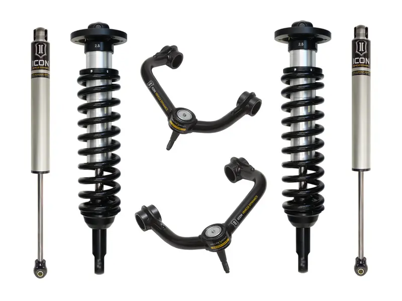 Icon Vehicle Dynamics K93031T Stage 2 Lift System – 0–2.63" For 2004–2008 Ford F-150 2Wd W/ Tubular Upper Control Arms 1
