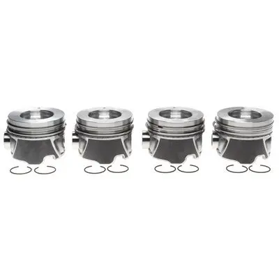 Mahle/Clevite 2243709Wr020 Piston Ring Set – 4-Piece, Gm 6.6L Duramax Diesel, Right-Hand Configuration 1