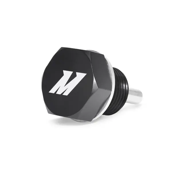 Mishimoto Magnetic Oil Drain Plug – M18×1.5 Thread, Black Anodized Aluminum (Mmodp-1815B) 1