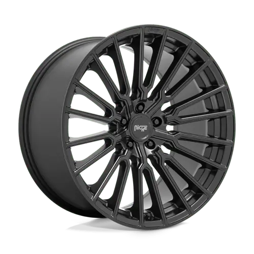 Niche M250 20X10.5 Inch 5X120 Matte Black Machined Wheel — 35Mm Offset 1