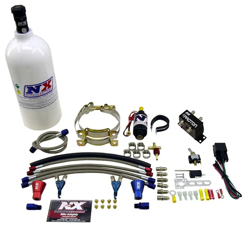 Nitrous Express Nx Proton Two-Cylinder Nitrous System – 2.5 Lb Bottle Included 1