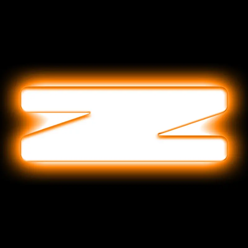 Oracle Lighting Illuminated Led Letter Badge – Universal Matte White 'Z' Design (3140-Z-005) 1