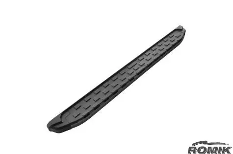 Romik 52905419 Anodized Black Side Steps – Custom-Fit Running Boards For 2019–Present Audi Q8 Suv 1