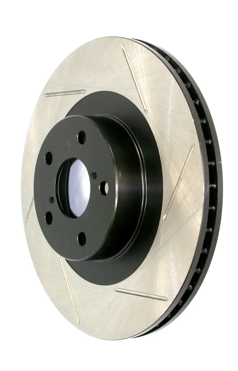 Stoptech 126.46032Csr Front Right Cryogenically Treated Slotted Brake Rotor 1