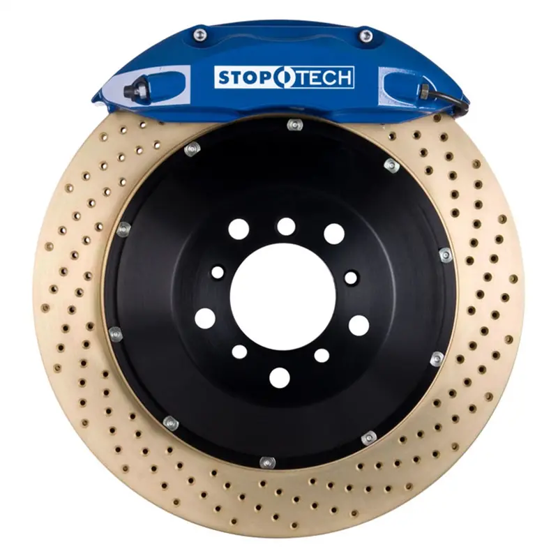 Stoptech 83.651.4700.24 Big Brake Kit – Two-Piece Front Rotors For Enhanced Stopping Power 1