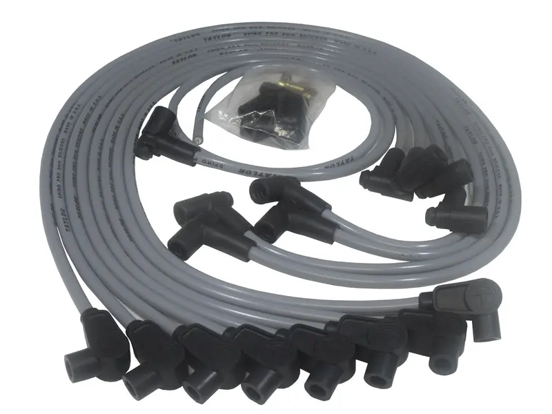 Taylor Cable 53830 8Mm Spiro Pro Race Ignition Wires – Gray Jacket, Precision Fit 1