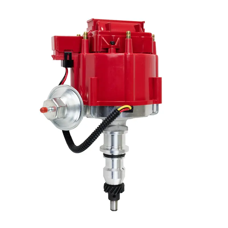 Top Street Performance Jm6528R Hei Distributor – Red Finish, Compatible With Ford Inline-6 Engines (240/300 Cid) 1