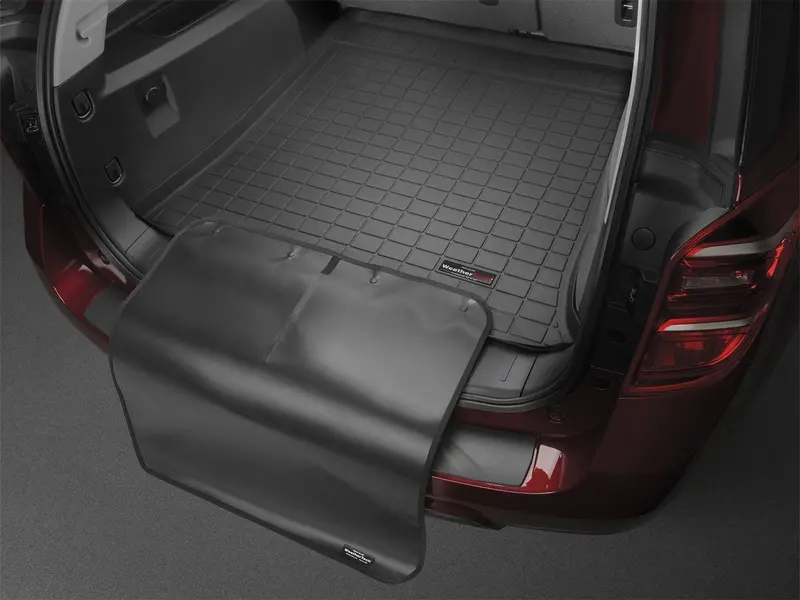 Weathertech 421146Sk Second-Row Cargo Liner – Gray Trim With Bumper Protection For Suvs/Trucks 1